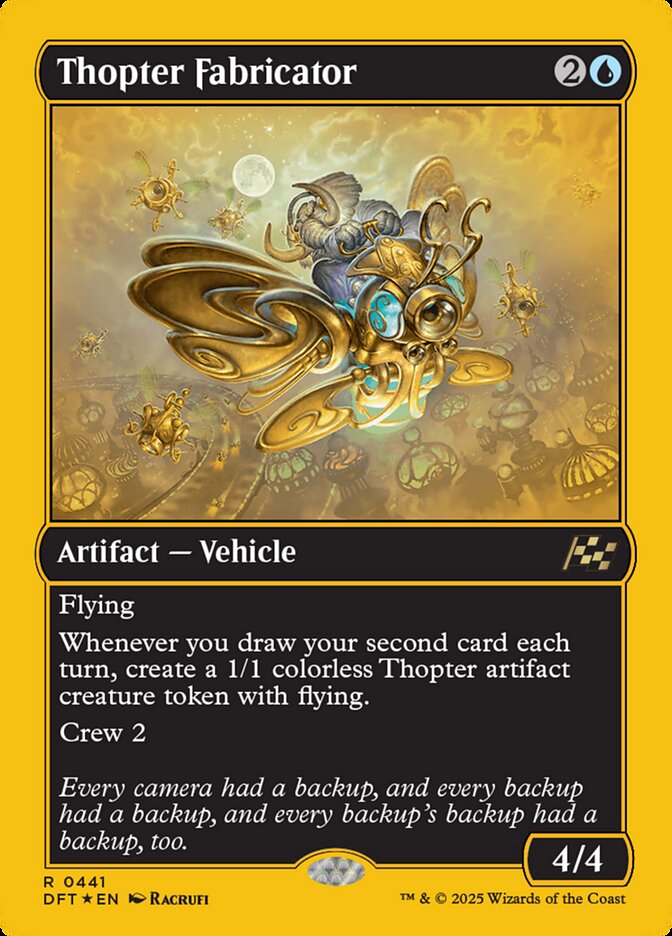 Produtor de Tópteros / Thopter Fabricator - Magic: The Gathering - MoxLand