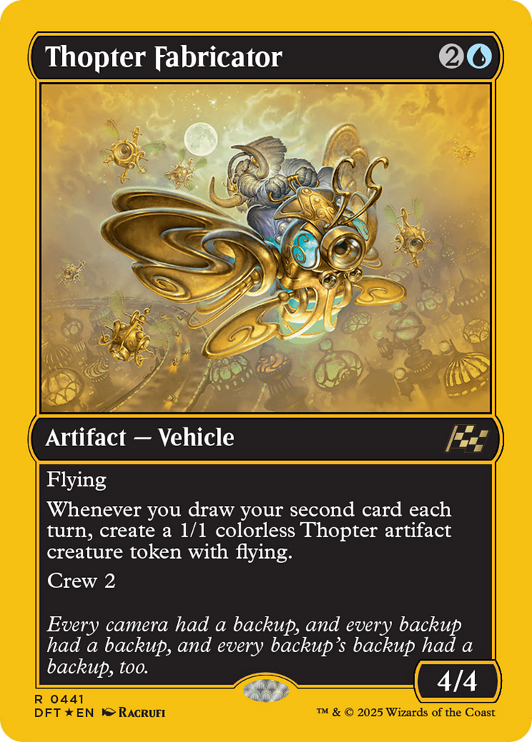 Produtor de Tópteros / Thopter Fabricator - Magic: The Gathering - MoxLand