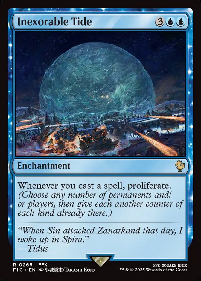 Maré Inexorável / Inexorable Tide - Magic: The Gathering - MoxLand