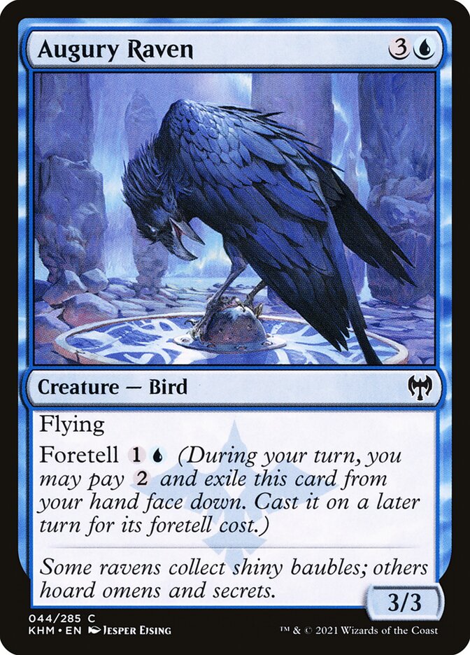 Corvo do Augúrio / Augury Raven - Magic: The Gathering - MoxLand