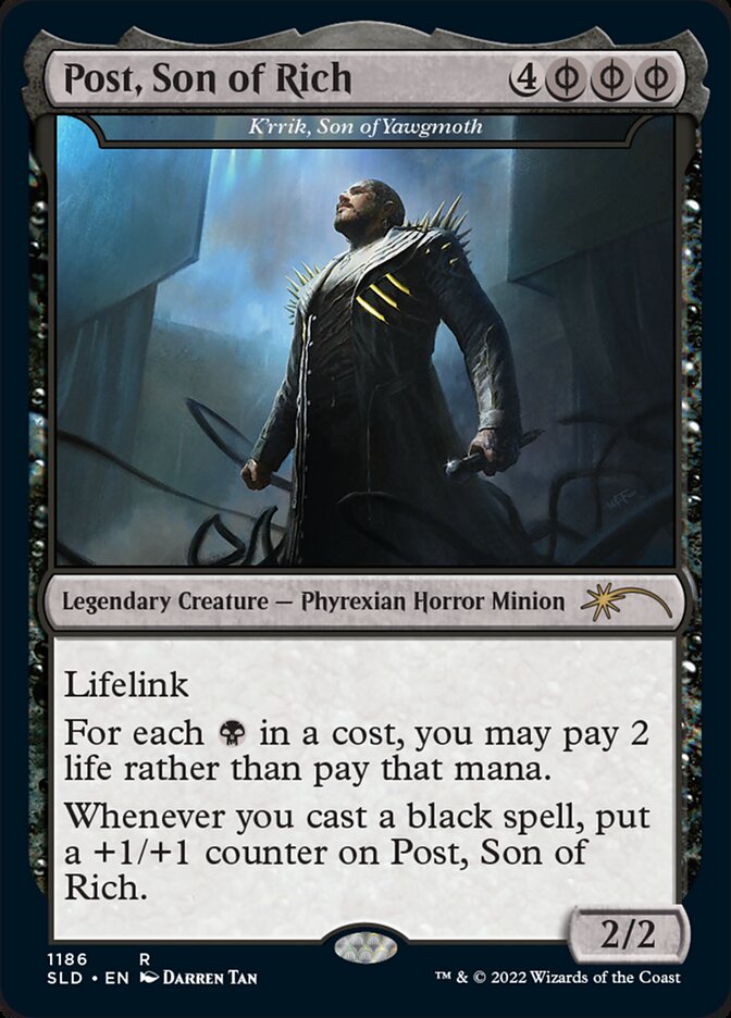 K'rrik, Filho de Yawgmoth / K'rrik, Son of Yawgmoth - Magic: The Gathering - MoxLand