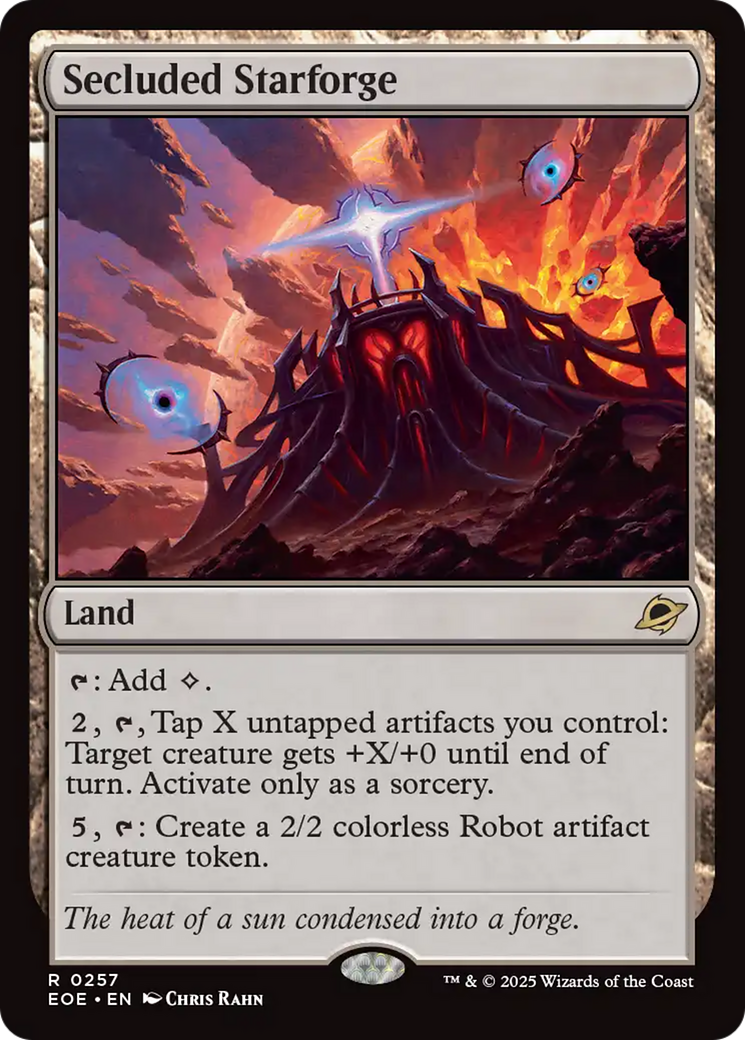 Forja Estelar Isolada / Secluded Starforge - Magic: The Gathering - MoxLand