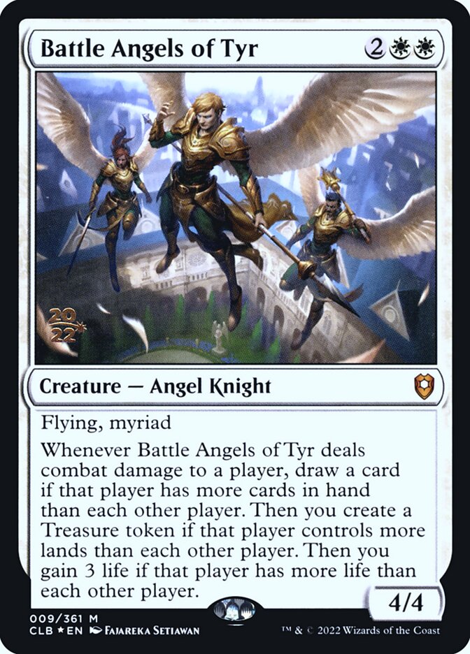 Anjos de Batalha de Tyr / Battle Angels of Tyr - Magic: The Gathering - MoxLand