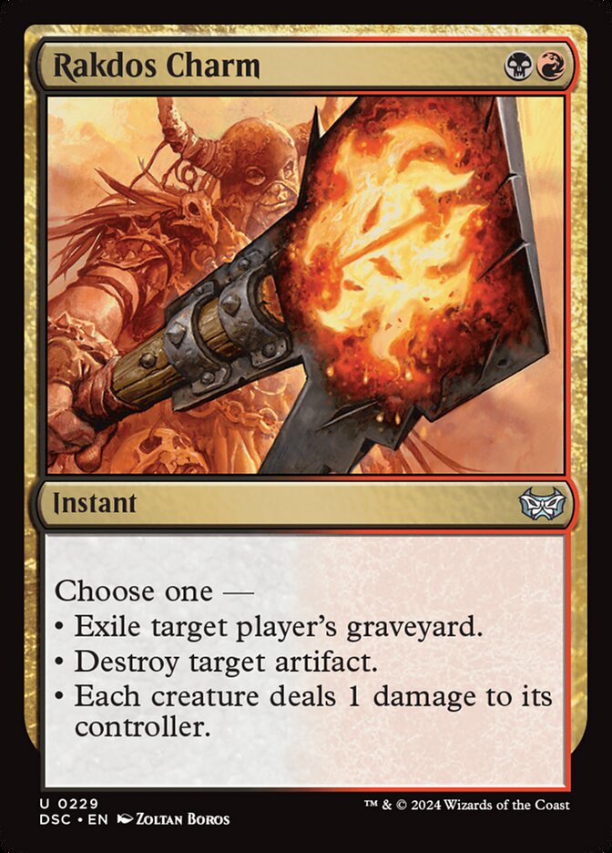 Amuleto Rakdos / Rakdos Charm - Magic: The Gathering - MoxLand