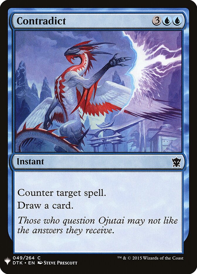 Contradizer / Contradict - Magic: The Gathering - MoxLand