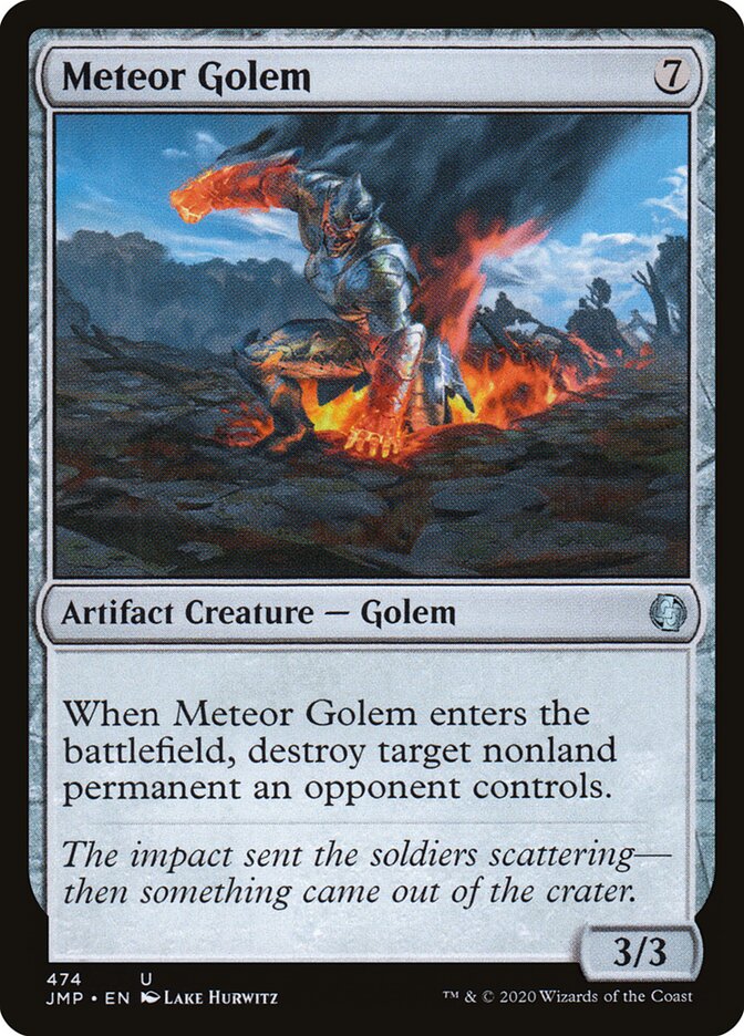 Golem Meteórico / Meteor Golem - Magic: The Gathering - MoxLand