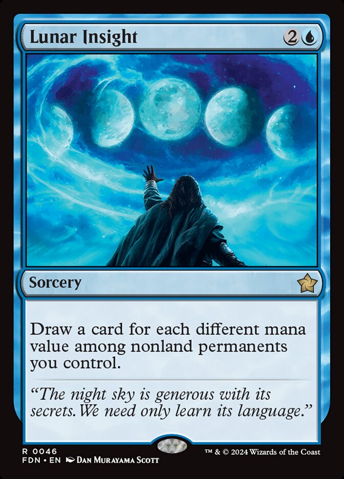 Percepção Lunar / Lunar Insight - Magic: The Gathering - MoxLand