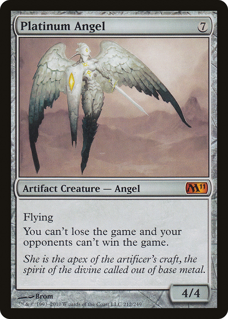 Anjo de Platina / Platinum Angel - Magic: The Gathering - MoxLand