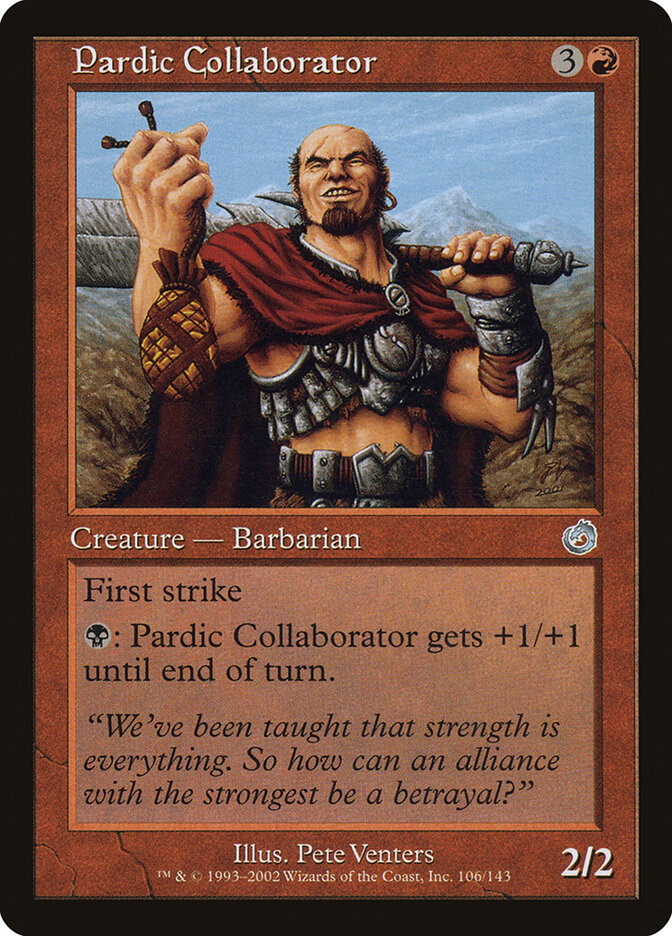 Colaborador Párdico / Pardic Collaborator - Magic: The Gathering - MoxLand