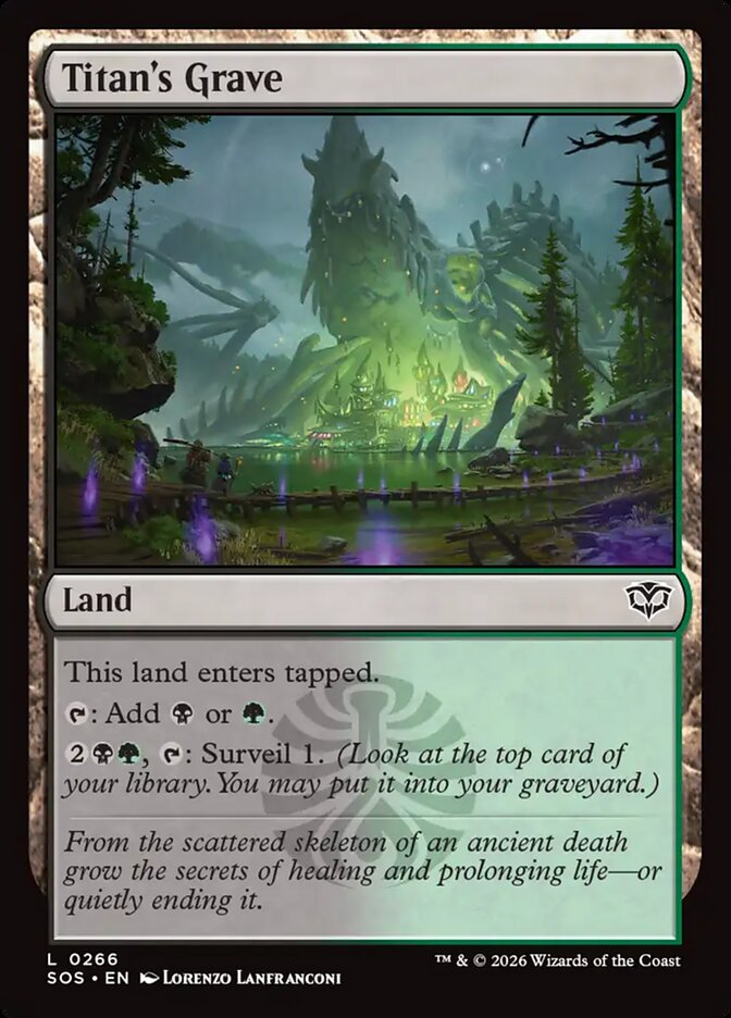 Titan's Grave - Magic: The Gathering - MoxLand