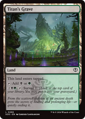 Titan's Grave - Magic: The Gathering - MoxLand