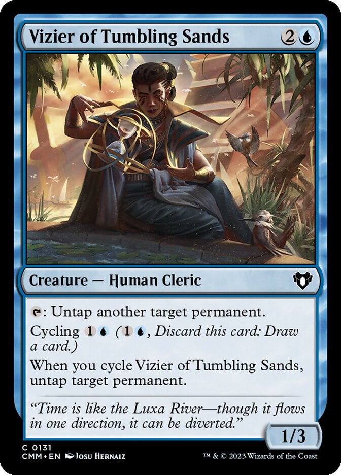 Vizir das Areias Correntes / Vizier of Tumbling Sands - Magic: The Gathering - MoxLand