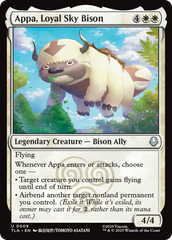 Appa, Bisão Voador Leal / Appa, Loyal Sky Bison - Magic: The Gathering - MoxLand