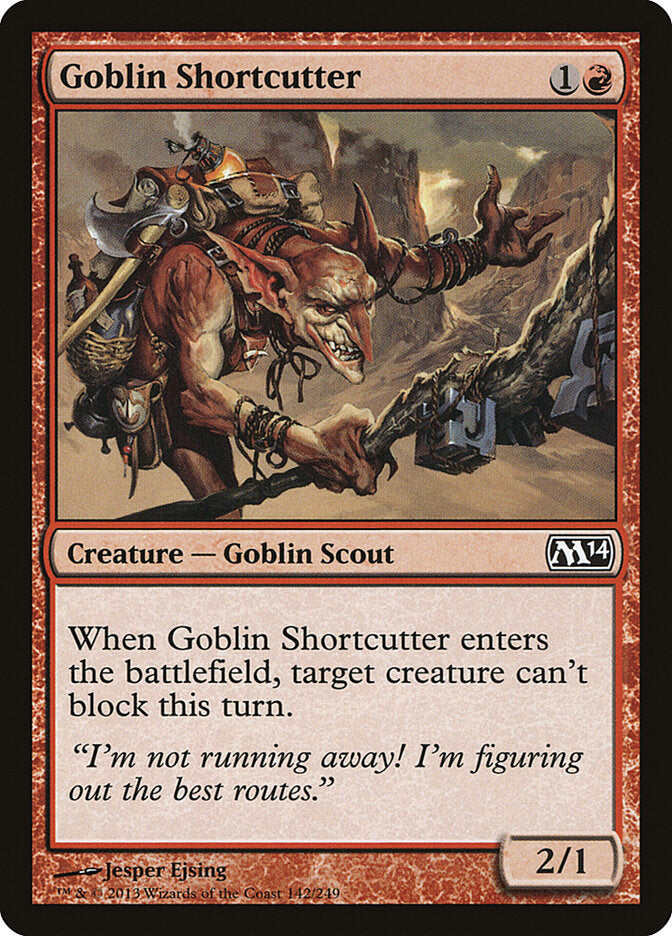 Atalhadeiro Goblin / Goblin Shortcutter - Magic: The Gathering - MoxLand