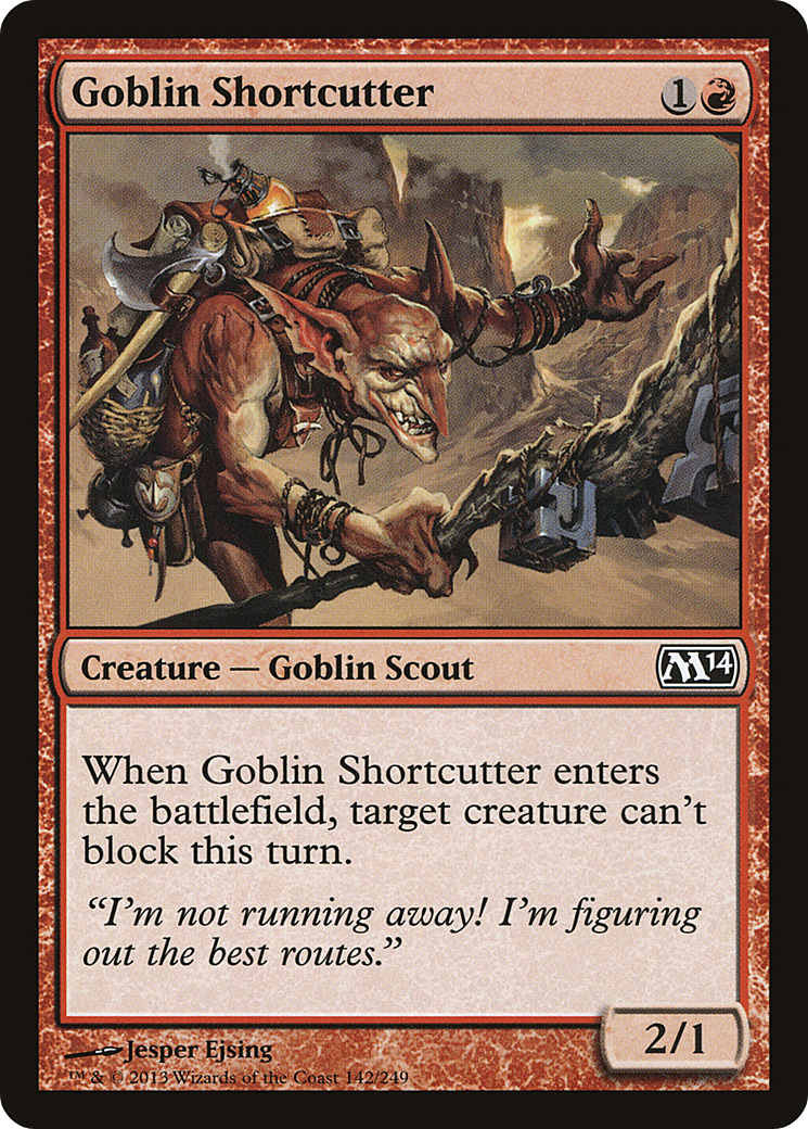 Atalhadeiro Goblin / Goblin Shortcutter - Magic: The Gathering - MoxLand