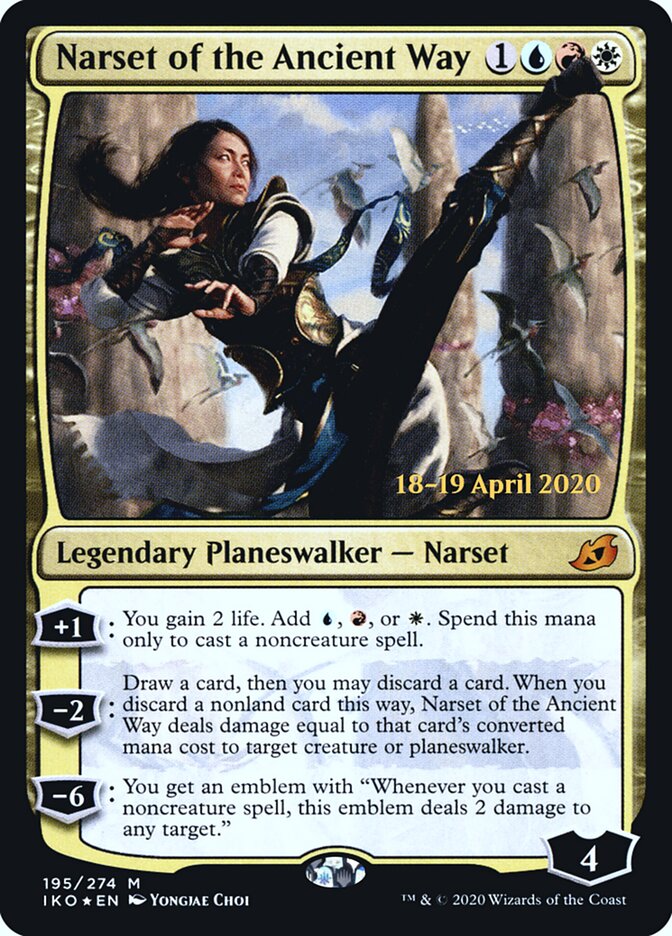 Narset do Caminho Antigo / Narset of the Ancient Way - Magic: The Gathering - MoxLand