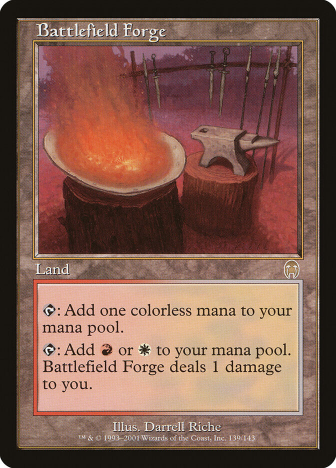 Forjaria do Campo de Batalha / Battlefield Forge - Magic: The Gathering - MoxLand