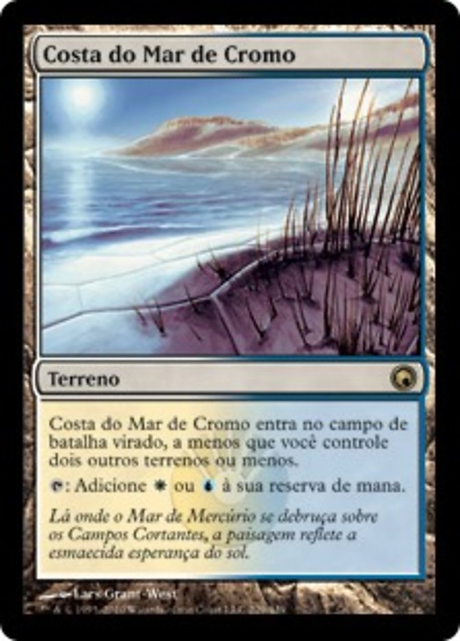 Costa do Mar de Cromo / Seachrome Coast - Magic: The Gathering - MoxLand