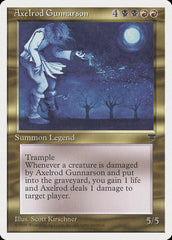 Axelrod Gunnarson / Axelrod Gunnarson - Magic: The Gathering - MoxLand