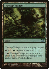 Aldeia nas Copas / Treetop Village - Magic: The Gathering - MoxLand