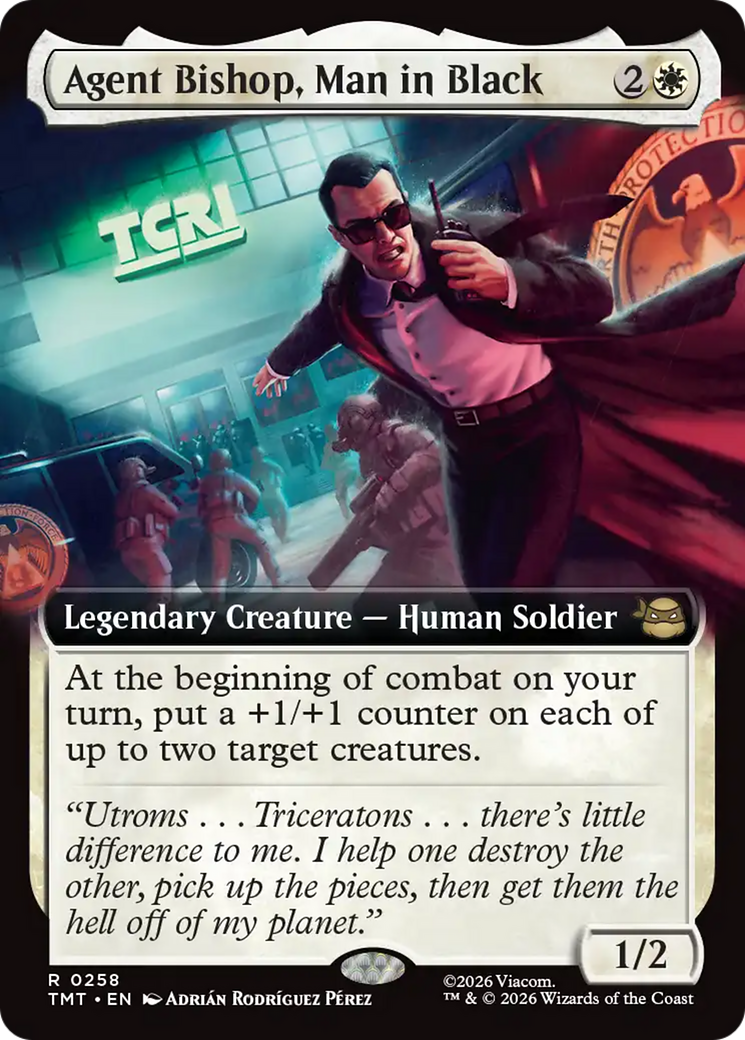 Agent Bishop, Man in Black - Magic: The Gathering - MoxLand