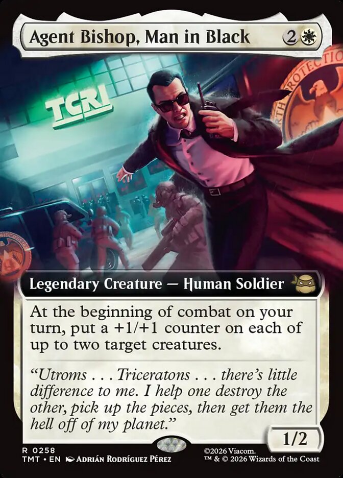 Agent Bishop, Man in Black - Magic: The Gathering - MoxLand