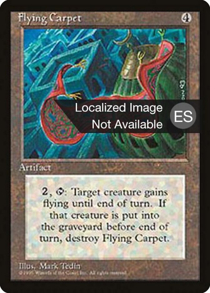 Tapete Voador / Flying Carpet - Magic: The Gathering - MoxLand