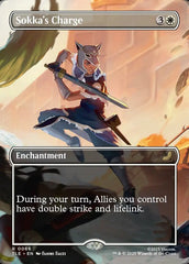 Investida de Sokka / Sokka's Charge - Magic: The Gathering - MoxLand