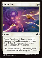 Concentrar Fogo / Focus Fire - Magic: The Gathering - MoxLand