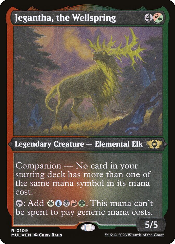 Jegantha, a Fonte / Jegantha, the Wellspring - Magic: The Gathering - MoxLand