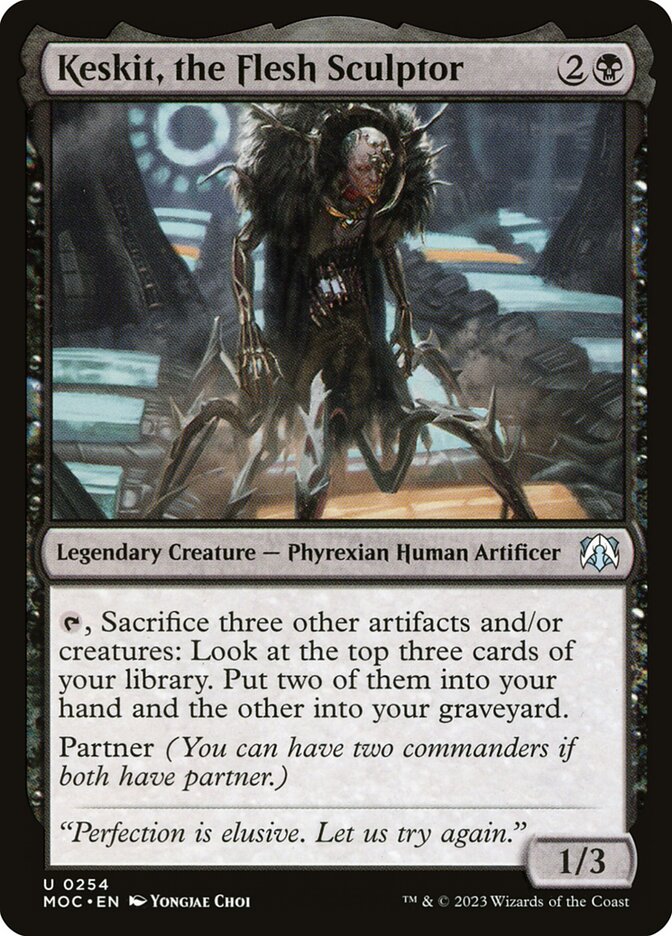 Keskit, o Escultor da Carne / Keskit, the Flesh Sculptor - Magic: The Gathering - MoxLand
