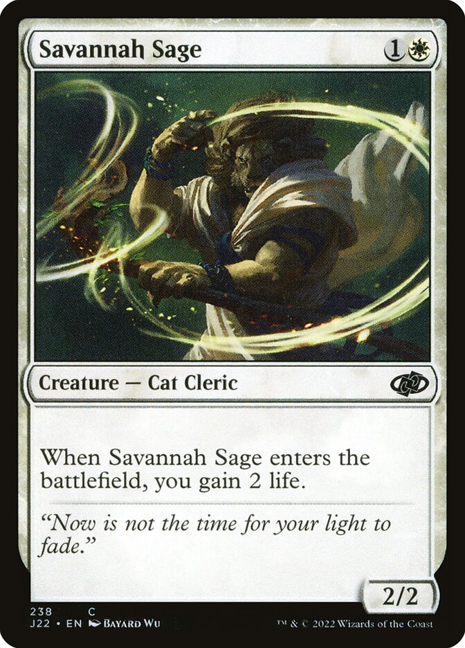 Sábio da Savana / Savannah Sage - Magic: The Gathering - MoxLand
