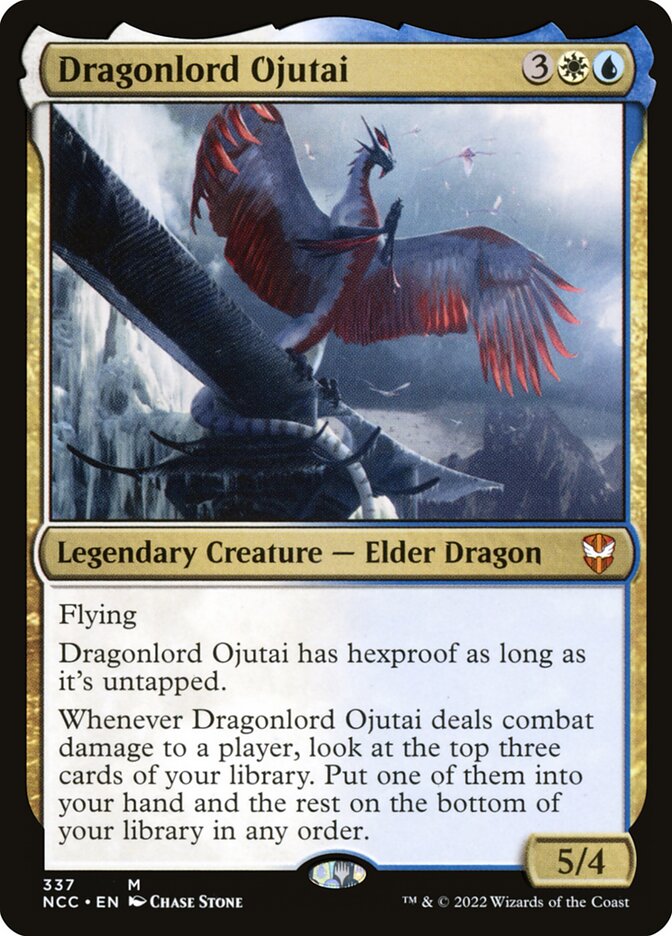 Ojutai, Soberano Dragão / Dragonlord Ojutai - Magic: The Gathering - MoxLand