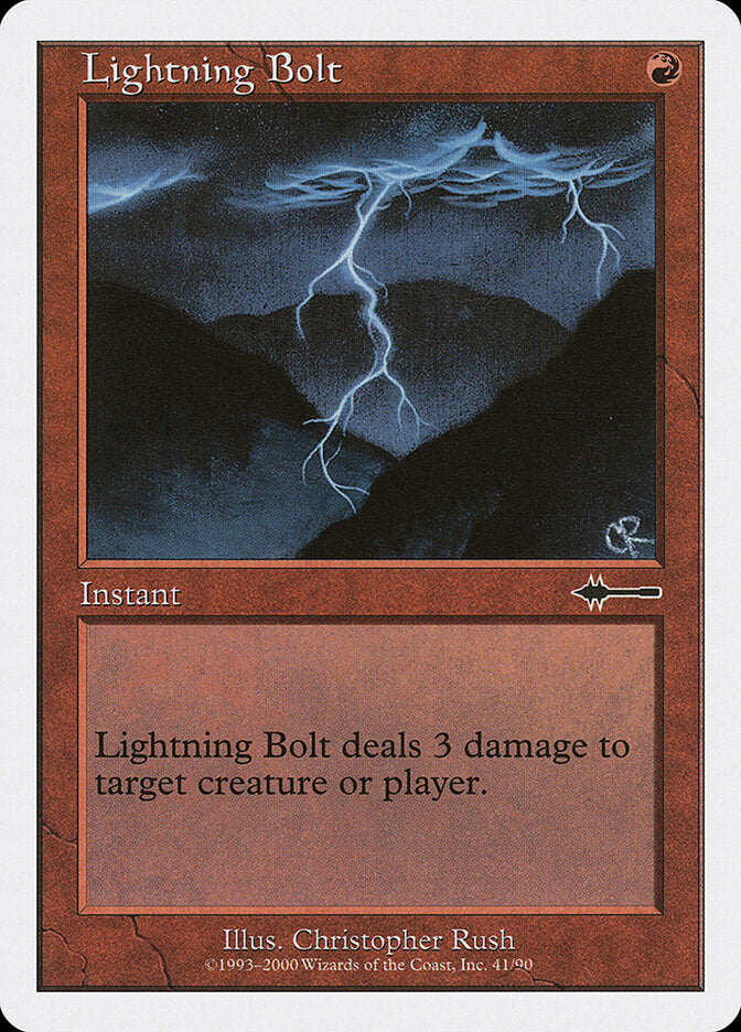 Raio / Lightning Bolt - Magic: The Gathering - MoxLand