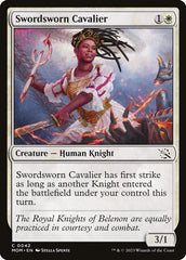 Cavaleira Jurada à Espada / Swordsworn Cavalier - Magic: The Gathering - MoxLand