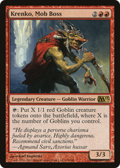 Krenko, Chefe da Turba / Krenko, Mob Boss - Magic: The Gathering - MoxLand