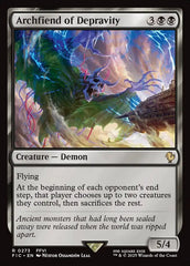 Arquidemônio da Depravação / Archfiend of Depravity - Magic: The Gathering - MoxLand