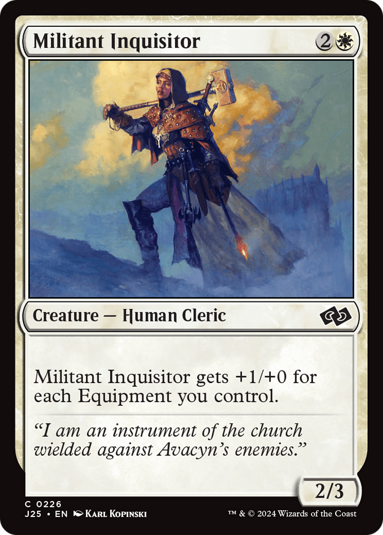 Inquisidor Militante / Militant Inquisitor - Magic: The Gathering - MoxLand