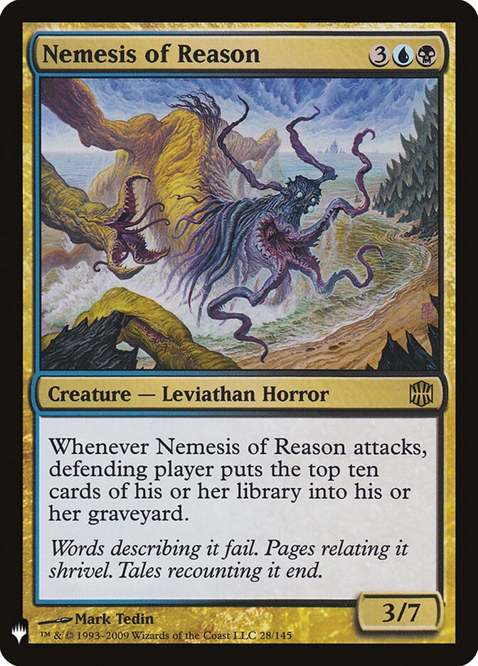 Nêmesis da Razão / Nemesis of Reason - Magic: The Gathering - MoxLand