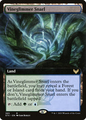 Liame da Luminovinha / Vineglimmer Snarl - Magic: The Gathering - MoxLand