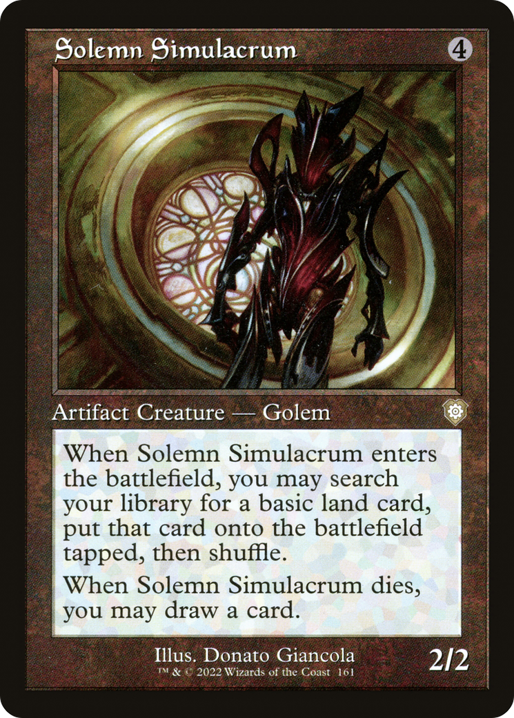 Simulacro Solene / Solemn Simulacrum - Magic: The Gathering - MoxLand