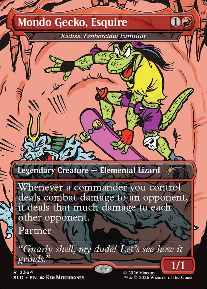 Kediss, Familiar Ígneogarra / Kediss, Emberclaw Familiar - Magic: The Gathering - MoxLand