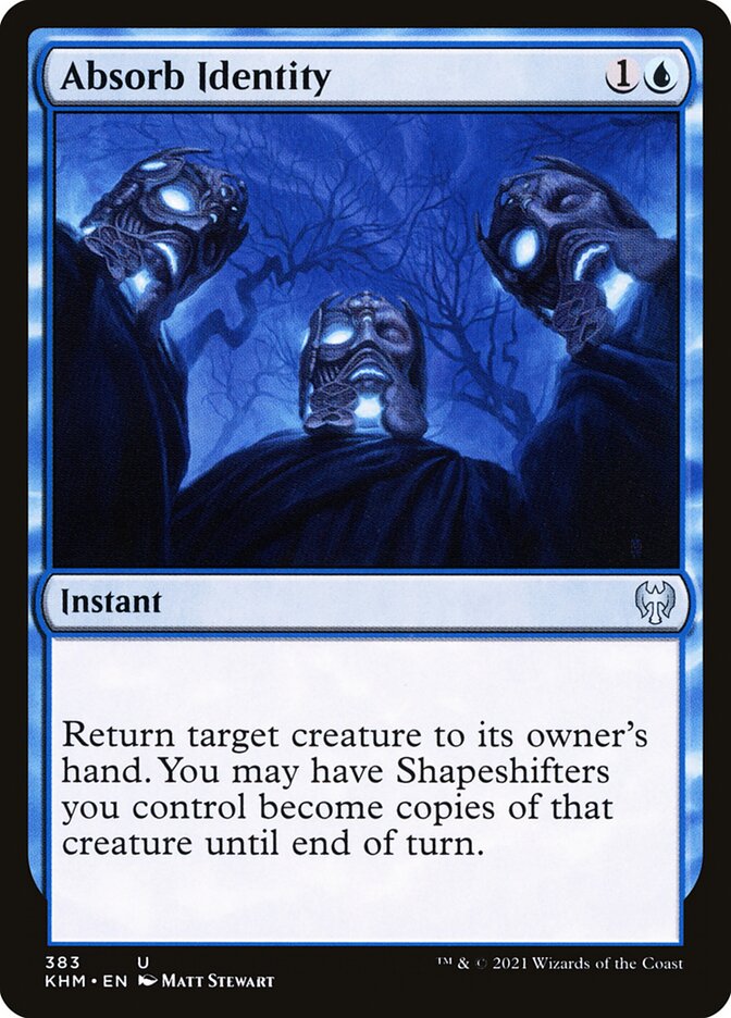 Absorver Identidade / Absorb Identity - Magic: The Gathering - MoxLand
