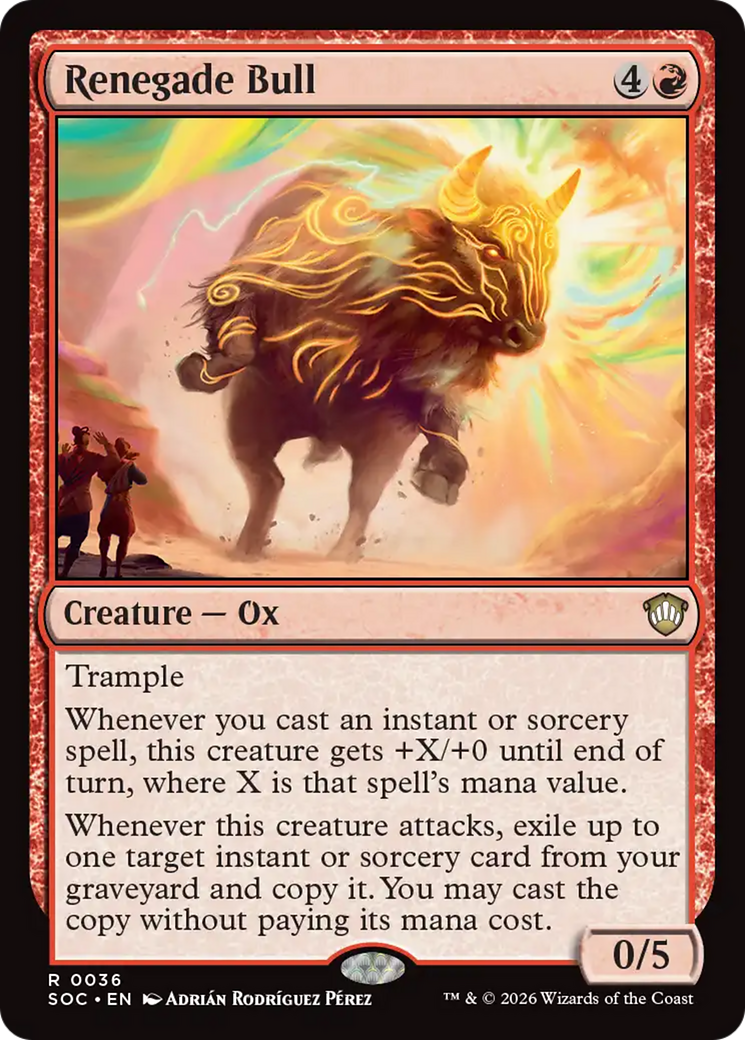 Renegade Bull - Magic: The Gathering - MoxLand