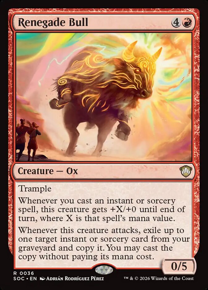 Renegade Bull - Magic: The Gathering - MoxLand