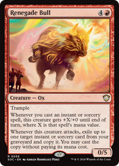 Renegade Bull - Magic: The Gathering - MoxLand