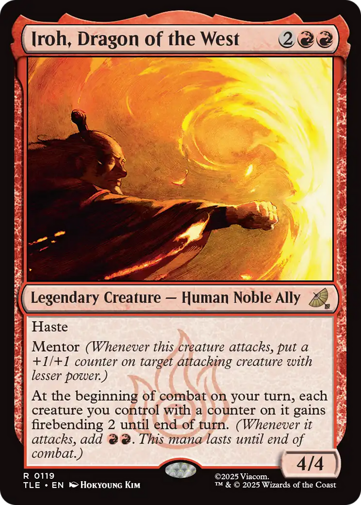 Iroh, Dragão do Oeste / Iroh, Dragon of the West - Magic: The Gathering - MoxLand