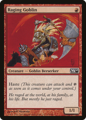 Goblin Enfurecido / Raging Goblin - Magic: The Gathering - MoxLand