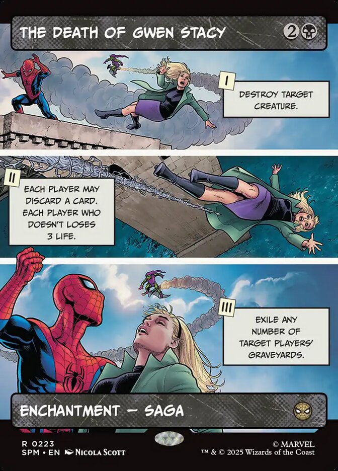 The Death of Gwen Stacy - Magic: The Gathering - MoxLand