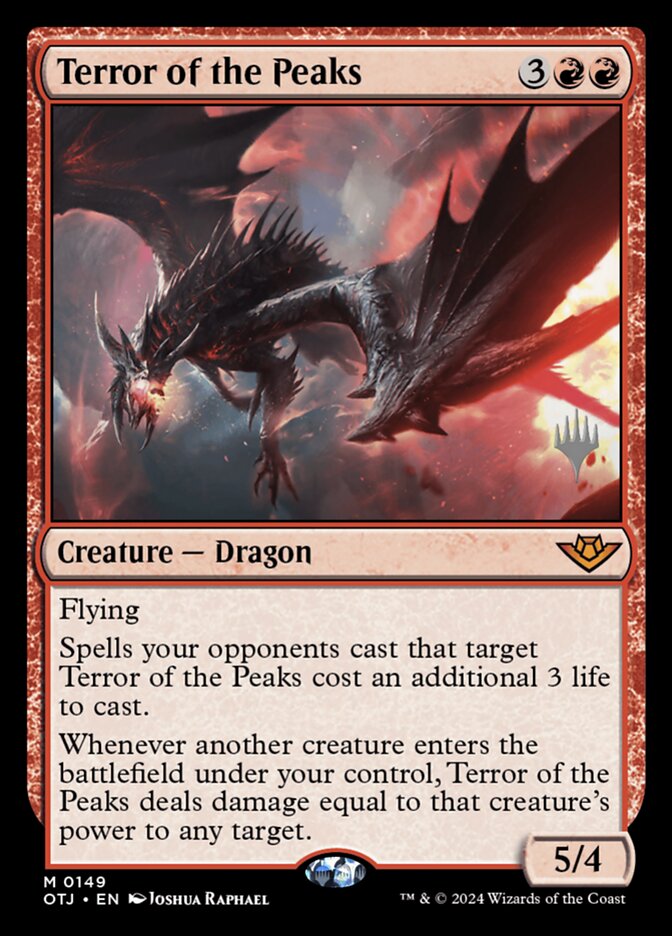 Terror dos Picos / Terror of the Peaks - Magic: The Gathering - MoxLand